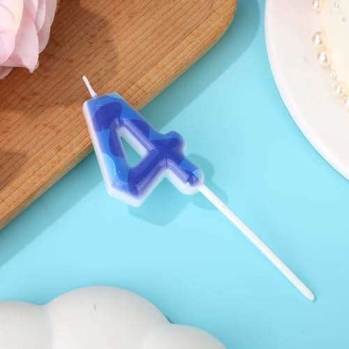 SAVITA Blue Anime Space Themed Birthday Candle for Kids