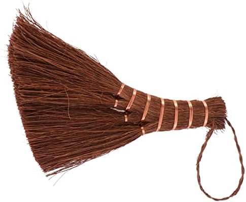 1Pc Hand Broom Natural Palm Design Lightweight for Small Spaces