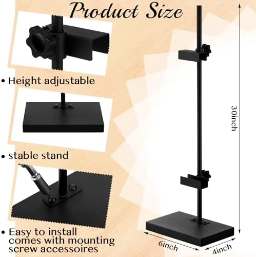 MorningRo Adjustable Metal Picture Frame Easel Stand 1