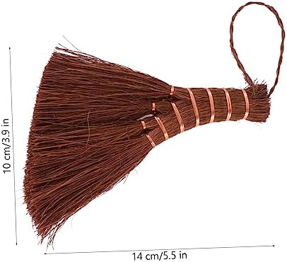 1Pc Hand Broom Natural Palm Design Lightweight for Small Spaces
