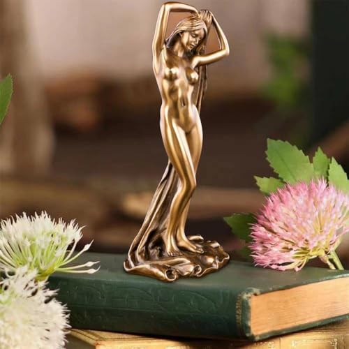Resin Yoga Goddess Statue Art Bronze Sculpture