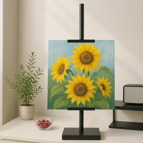 Tucnoeu Adjustable Metal Easel for Art and Photos