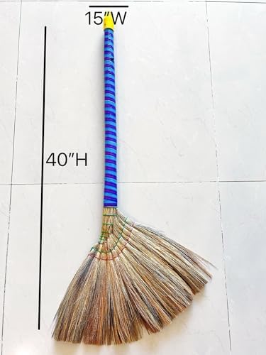 ZOTATO Handmade Asian Broom Set of 3 - 40 Length