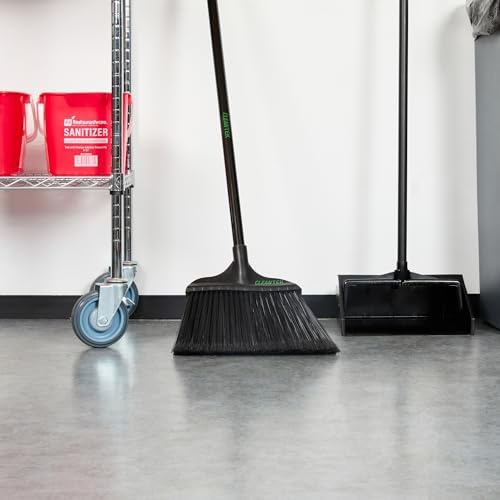 Restaurantware-Broom Head Only 1378-Inch Angled Broom Head with Flagged Bristles