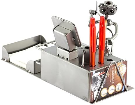 Steelman24 Nuts and Bolts Sculpture - Unique Office Home Decor Gift