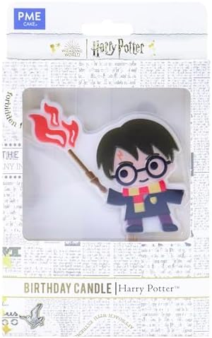 PME Harry Potter Birthday Candle with Wand Design