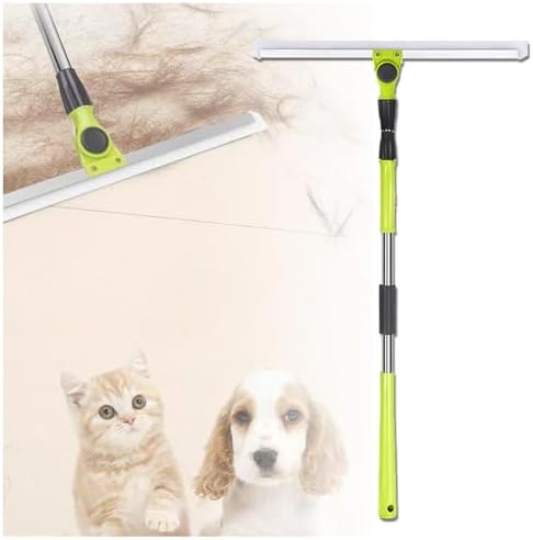 Silicone Broom with 50x130cm Long Handle for Floor Rugs Windows Cleaning