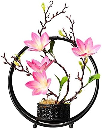 Artificial Magnolia Flower Set Tabletop Decor 1