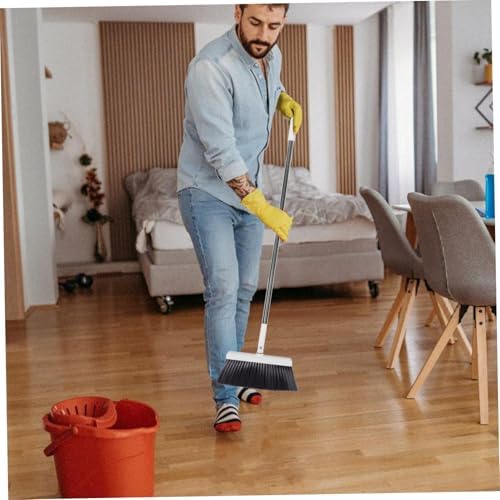 Beaupretty 1set Dustpan Broom Set with Long Handle