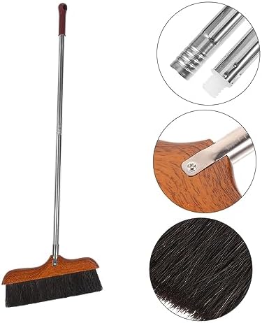 SOESFOUFU Long Handle Floor Broom for Cleaning
