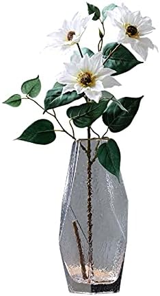Elegant Artificial Clematis Flowers with Vase for Home Decor