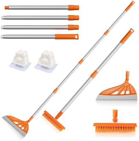 BURFERLY Magic Air Broom Sweeper Orange