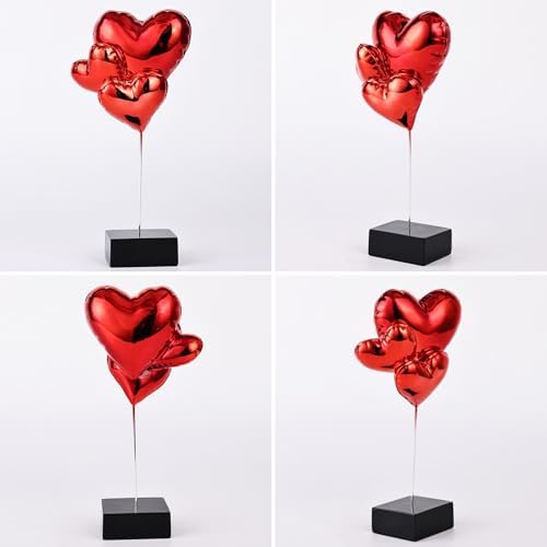 SHENGTIAN Red Heart Sculpture Decor 1