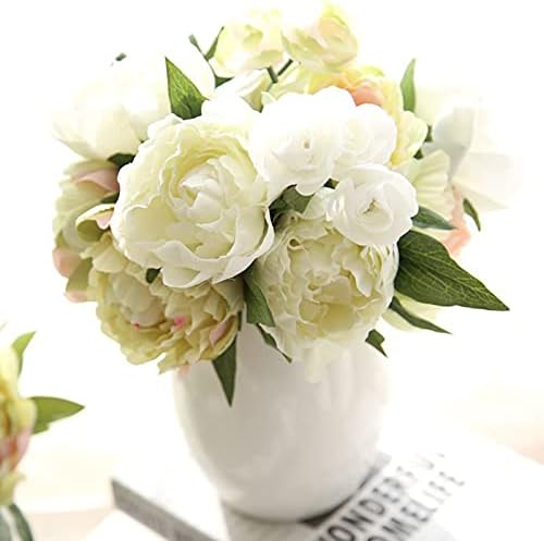 Champagne Peony Bouquet Artificial Wedding Flower