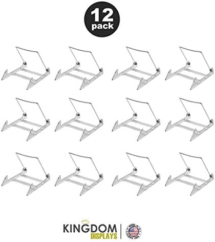 KINGDOM SOLUTIONS 12-Pack Adjustable Acrylic Easels 1