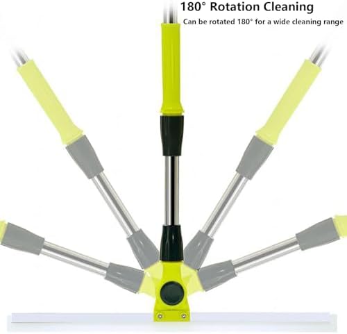 Magic Broom Sweeper with 51cm Handle for Concrete and Tile Cleaning