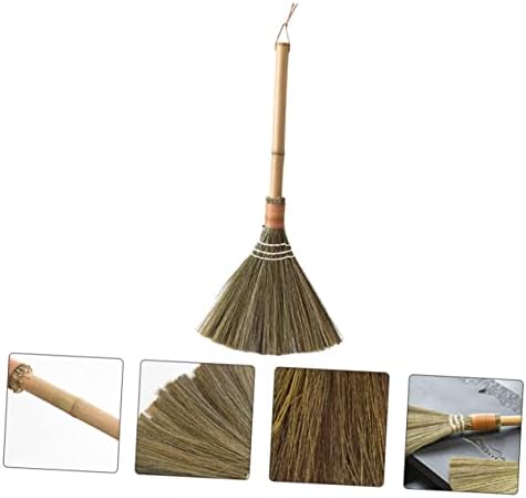 Beaupretty Handcrafted Bamboo Brush Broom