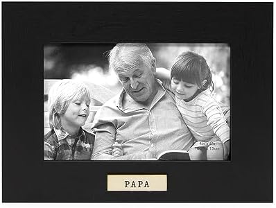 Isaac Jacobs 4x6 Wood Frame with Papa Sentiment 1