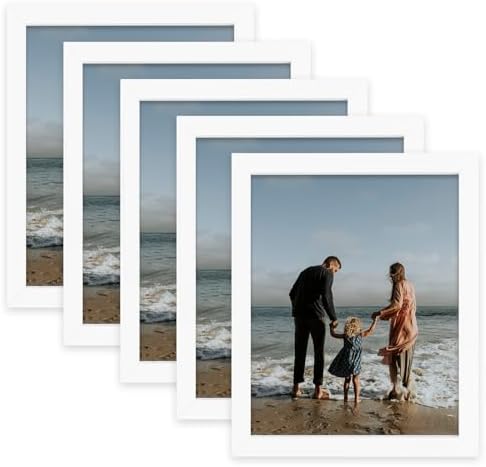 Golden State Art 8x10 Picture Frame Set 5 Packs