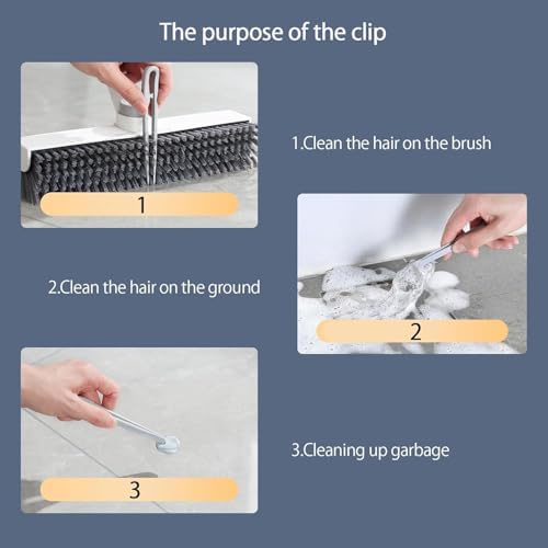 51 Adjustable Push Broom with Scraper