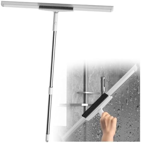 RRRYYYZZ 49 Adjustable Air Broom with Brush and Squeegee