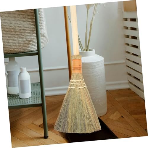 Beaupretty Handcrafted Bamboo Brush Broom