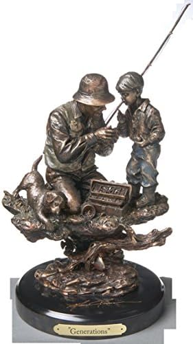 DEMDACO Generations Bronze Resin Sculpture 15 x 95