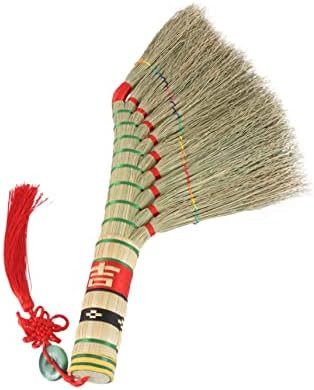 Minkissy 1pc Compact Sorghum Bed Broom Multi-Purpose Cleaning Tool