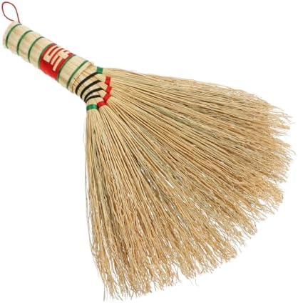 CALLARON Handwoven Mini Broom for Home Cleaning