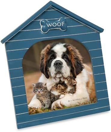 Isaac Jacobs 4x4 Navy Resin Doghouse Frame with Easel
