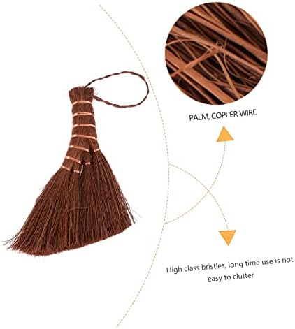 TOBBOMEY 1Pc Compact Hand Broom for Small Spaces