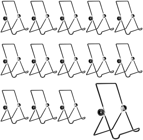 JAPCHET 14 Pack 55x7 Inch Adjustable Wire Easels
