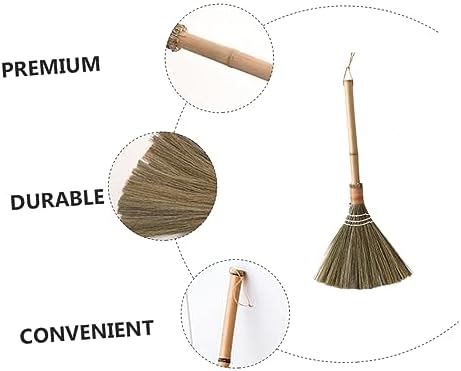 Beaupretty Handcrafted Bamboo Brush Broom