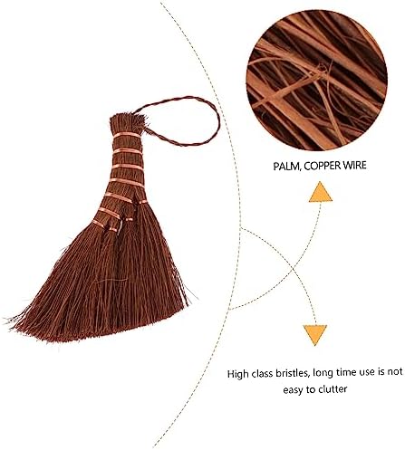 Outanaya 1pc Natural Small Broom for Home Use