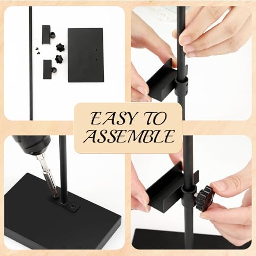 MorningRo Adjustable Metal Picture Frame Easel Stand 1