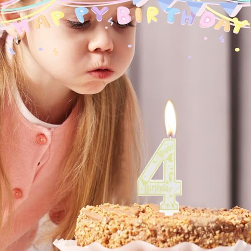 Hongplus Wizard Birthday Candles Number 9 Cake Topper Decoration