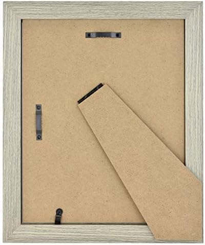 MCS 8x10 Gray Woodgrain Picture Frame 4-Pack 1