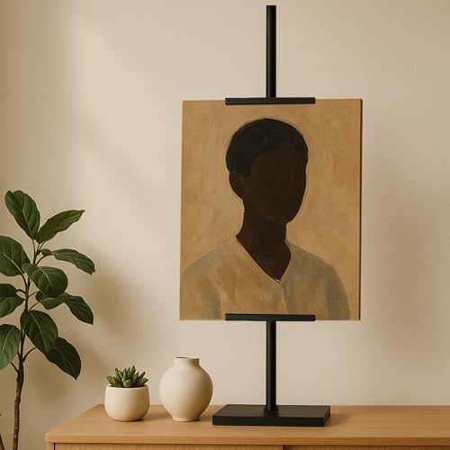 Tucnoeu Adjustable Metal Easel for Art and Photos