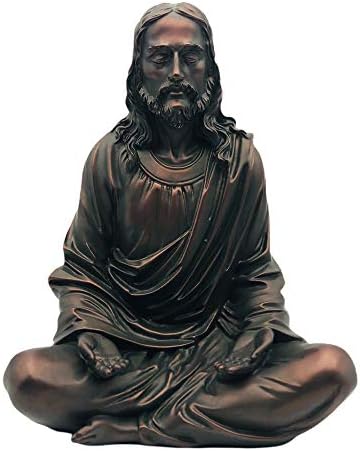 The Peace of Christ 10 Bronze Statue - Meditation Decor