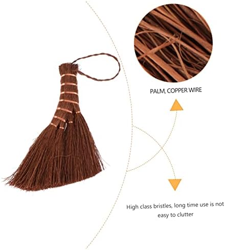 WOFASHPURET 1pc Lightweight Natural Palm Broom