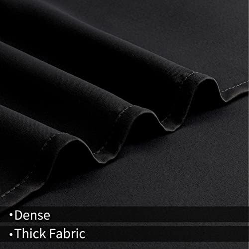 Joydeco Blackout Sliding Door Curtains 108 Inches 1 Panel