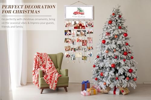 Tiblue Christmas Card Holder Wall Decor Frame 1