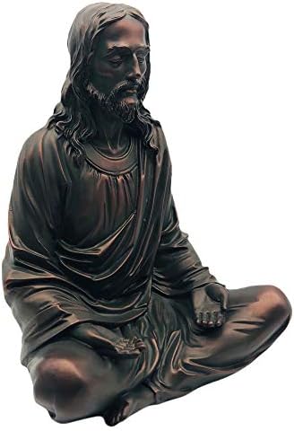 The Peace of Christ 10 Bronze Statue - Meditation Decor