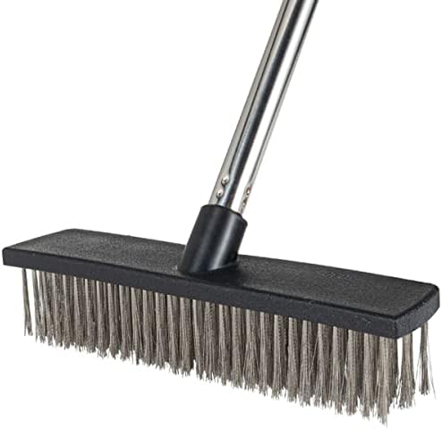 Xifando Heavy-Duty Push Broom - 106 Stainless Steel Bristle