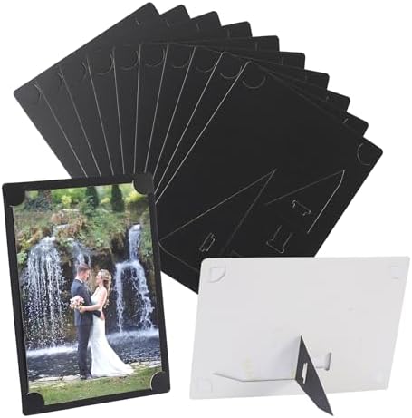 HOTUO 4x6 Paper Frames Set of 10 with Easel 1