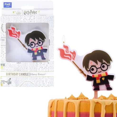 PME Harry Potter Birthday Candle with Wand Design