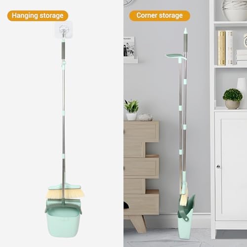 Sayene Angle Broom with Dustpan Combo Set