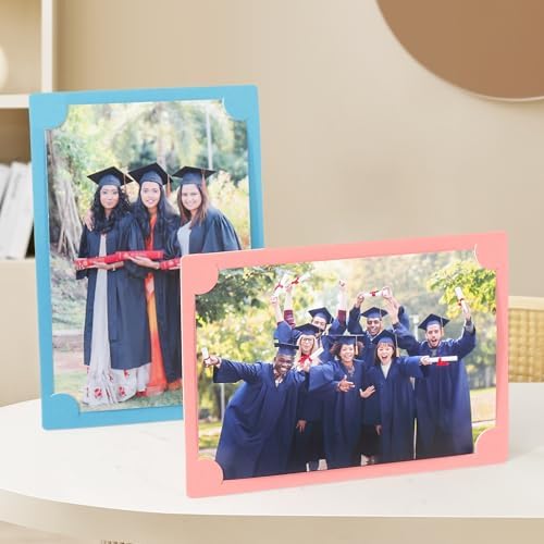 HOTUO 4x6 Paper Frames Set of 10 with Easel