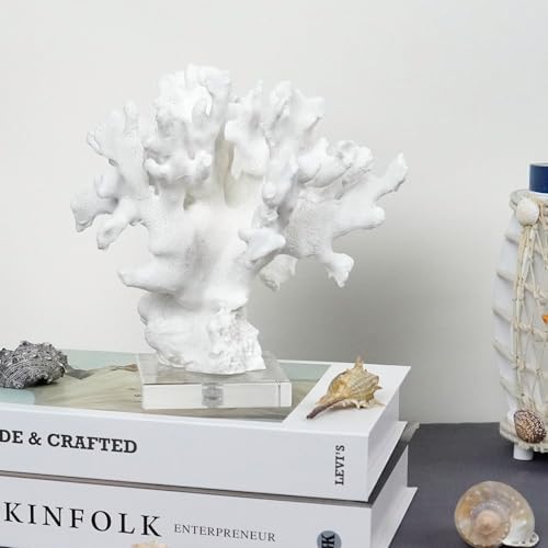 Artificial Coral Reef Decor White Statue RB1003W