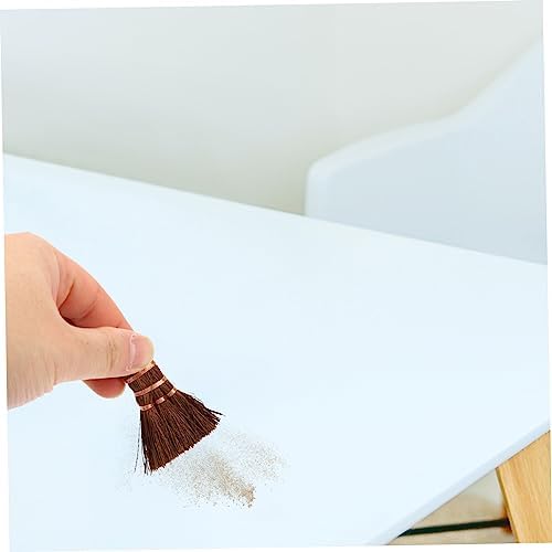Mini Palm Broom for Tea Ceremony Desk Cleaning 1